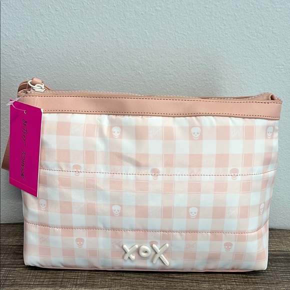 Betsey Johnson | Gingham Bag w/ Matching Water Bottle - Picture 2 of 11